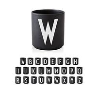 Design Letters Tazzine Caffe con Iniziale (A-Z) | Regali Natale Donna, Regalo Uomo Natale, Decorazioni Natalizie | Tazze Colazione | Porcellana Tazzine Caffe Particolari | Tazze da The, 250 Ml