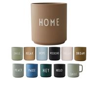 Design Letters Tazzine Caffe | Ideale come Regali Natale, Decorazioni Natalizie | Regali Natale Donna, Regalo Uomo Natale | Tazzine Caffe Particolari | Porcellana Tazza Colazione, Tazze Da The 250 Ml