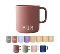 Design Letters Tazzine Caffe | Ideale come Regali Natale, Decorazioni Natalizie | Regali Natale Donna, Regalo Uomo Natale | Tazzine Caffe Particolari | Porcellana Tazza Colazione, Tazze Da The 250 Ml