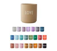 Design Letters Tazzine Caffe | Ideale come Regali Natale, Decorazioni Natalizie | Regali Natale Donna, Regalo Uomo Natale | Tazzine Caffe Particolari | Porcellana Tazza Colazione, Tazze Da The 250 Ml