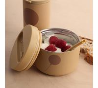 Design Letters Thermos Pappa Neonati | Contenitore Termico per Alimenti Caldi | Termos Pappe Svezzamento | Portapappa Termico Neonato | Thermos Acciaio inossidabile a doppia parete isolamento, 330 Ml