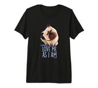 Design Love Me As I Am Pets Maglietta Premium