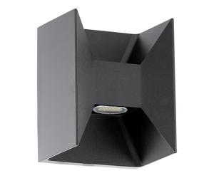 Design Luce da Parete per Esterni Antracite Apparecchio Facciata Lampada Casa