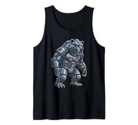 Design Meccanico Cyber Bear Robot Animal Tech Canotta