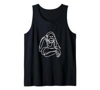 Design Minimalista della Linea Orangutan Primate Wildlife Canotta