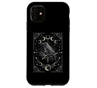 Design mistico della stregoneria Midnight Raven & Crow Custodia per iPhone 11