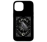 Design mistico della stregoneria Midnight Raven & Crow Custodia per iPhone 15