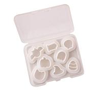 Design Morbido Ceramica Orecchino Mold Spectre Zucca Gioielli Ciondolo Argilla Modellazione Fustellatura Utensili fatti a mano Die Cutting Tools