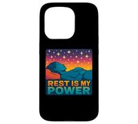 Design motivazionale Rest Is My Power Custodia per iPhone 15 Pro