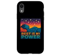Design motivazionale Rest Is My Power Custodia per iPhone XR