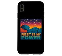 Design motivazionale Rest Is My Power Custodia per iPhone XS Max