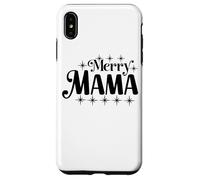 Design natalizio Merry Mama Custodia per iPhone XS Max