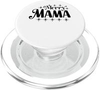 Design natalizio Merry Mama PopSockets PopGrip per MagSafe