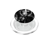 Design noir del prete ribelle, gotico urbano scuro PopSockets PopGrip per MagSafe
