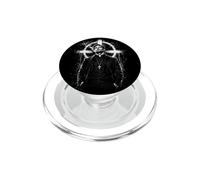 Design noir del prete ribelle, gotico urbano scuro PopSockets PopGrip per MagSafe