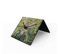 Design Object Orologio da tavolo e da scrivania in metallo con magneti e calenda