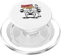 Design Old School Bodybuilding Palestra Pesi PopSockets PopGrip per MagSafe