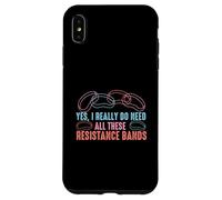 Design per allenamento con fasce di resistenza Custodia per iPhone XS Max