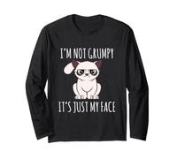 Design per Amanti dei Gatti Non Sono morioso, è Solo Maglia a Manica