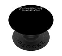 Design per amanti della lettura estetica libraica PopSockets PopGrip Adesivo