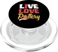 Design per appassionati di ceramiche con amore vivo PopSockets PopGrip per MagSafe