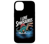 Design per appassionati di dinosauri I Love Spinosaurus Custodia per iPhone 14 Plus