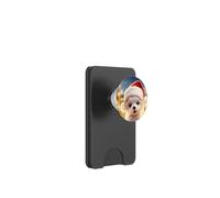 Design per cani per cani per cuccioli di Natale super carino PopSockets PopWallet per MagSafe