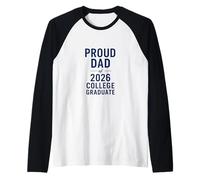 Design per celebrare Il Padre dell'orgoglio accademico Maglia con Maniche Raglan