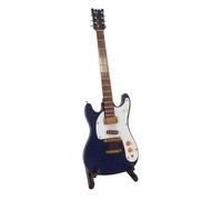 Design per chitarra fai-da-te artigianato unico carino modello classico in miniatura ornamenti da tavolo strumenti musicali portatili Simpatico mini strumento per chitarra(8)