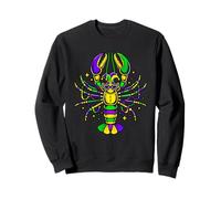 Design per Festa di Mardi Gras Crawfish a New Orleans, Louisiana Felpa