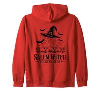 Design per Halloween del Salem Witch Cocktail Club Felpa con Cappuccio