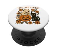 Design per Halloween «Ti ho fatto un incantesimo» PopSockets PopGrip Adesivo
