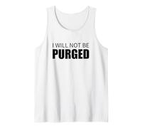 Design per i Diritti degli elettori con Scritta I Will Not Be Purged Canotta