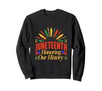 Design per la Celebrazione del Juneteenth Felpa