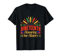 Design per la Celebrazione del Juneteenth Maglietta