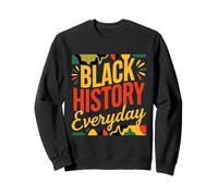 Design per la Celebrazione della Storia Nera Felpa
