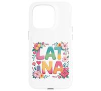 Design per l'emancipazione del patrimonio floreale di Latina Custodia per iPhone 15 Pro