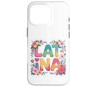 Design per l'emancipazione del patrimonio floreale di Latina Custodia per iPhone 16 Pro