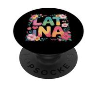 Design per l'emancipazione del patrimonio floreale di Latina PopSockets PopGrip Adesivo