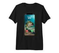 Design per Pesca alla spigola in Arrivo per Pescatori Fish Master Maglietta Premium