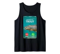 Design per Pesca alla Trota in Arrivo per Pescatori Fish Master Canotta