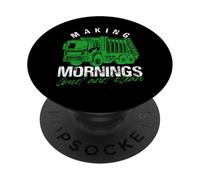 Design per rendere le mattine forti e pulite PopSockets PopGrip Adesivo