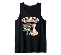Design Places I Won't Be Going Today Lazy Duck Canotta