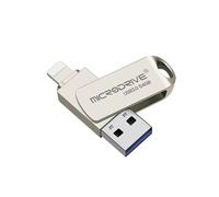 Design portatile per la memoria flash, unità flash USB C certificata MFi per iPhone iPad, grande capacità di archiviazione, facile plug and play,