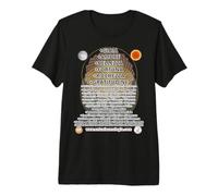 Design Potenziante con Le Virtu' Solari e Lunari Maglietta Premium