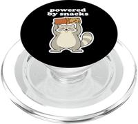 Design Powered by Snacks con procione carino PopSockets PopGrip per MagSafe