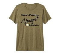 Design Preferito dalla Mamma per la Figlia più Giovane Maglietta Premium