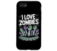 Design raccapricciante dei non morti di I Love Zombies Custodia per iPhone SE (2020) / 7 / 8