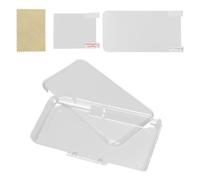 Design resistente e scavato per un facile accesso, guscio rigido trasparente per Nintendo 3DS XL LL (non compatibile con la nuova versione), design