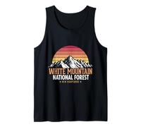 Design Retro Avventura nel Parco Nazionale White Mountain Canotta